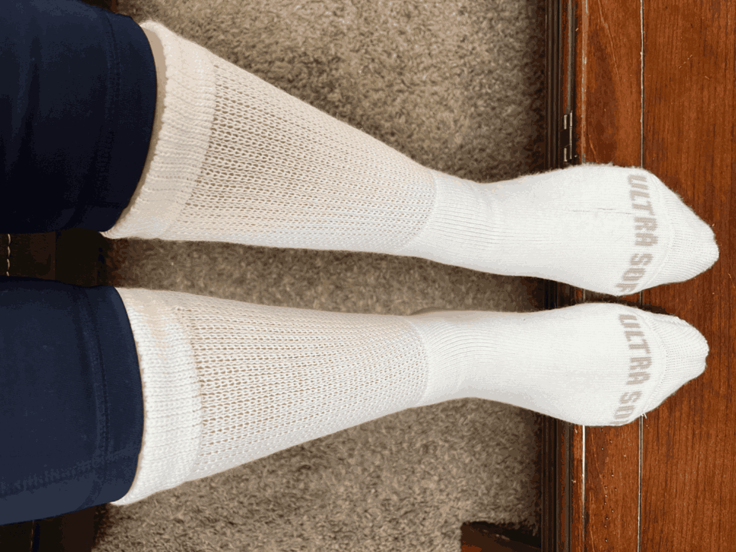 Men's Ultra-Soft Upper Calf Diabetic Socks (4 Pair)