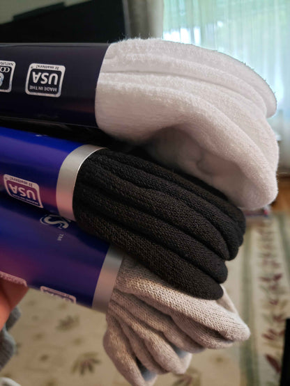 Women's Cotton Diabetic Ankle Socks (6 Pair)