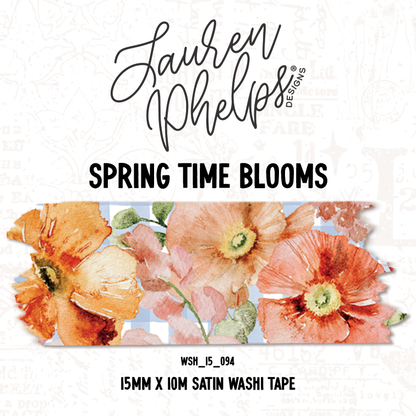 Spring Time Bloom 15mm washi