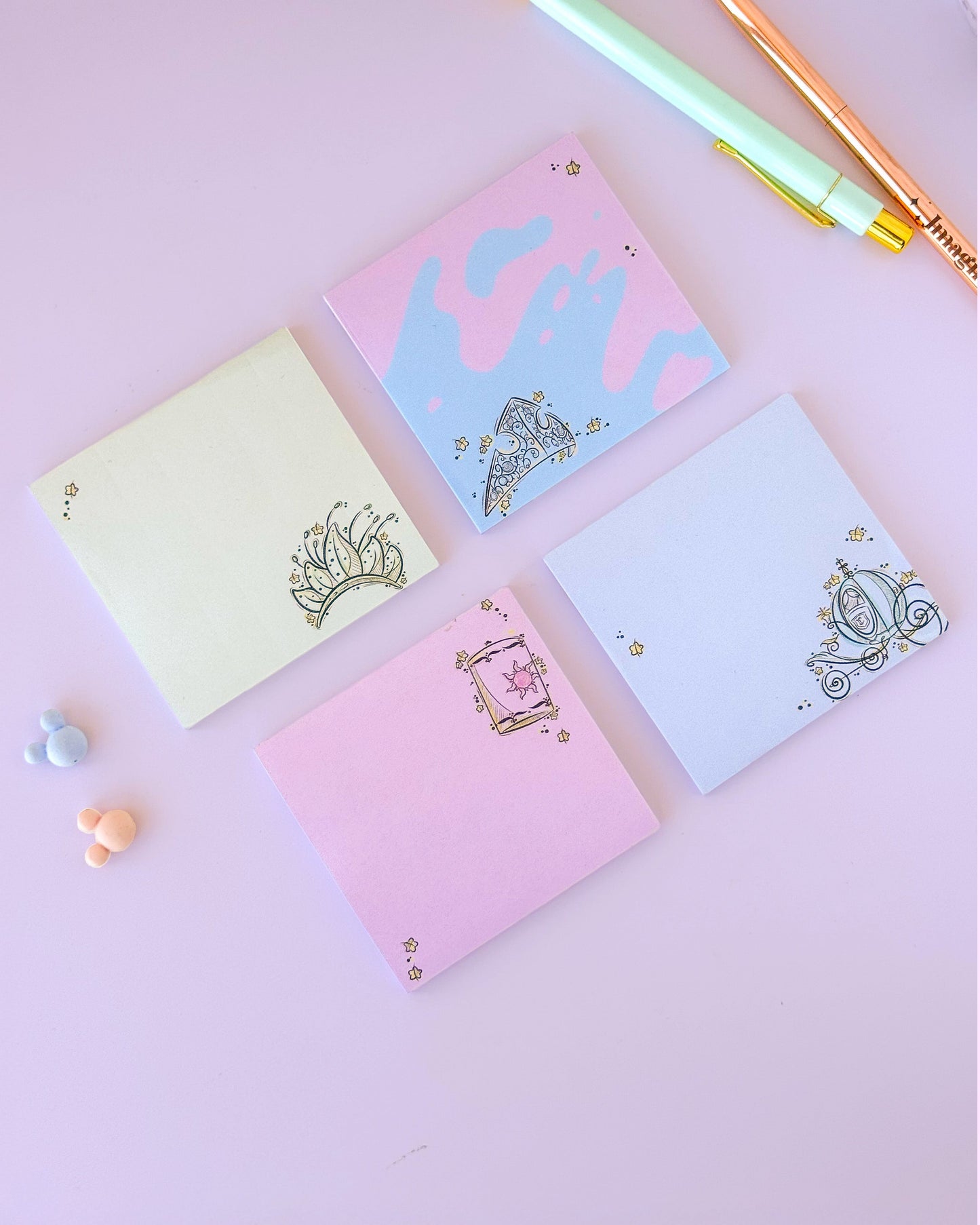 Tiana Crown Princess Sketch Post It