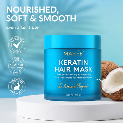 Keratin Mask for Damaged Hair